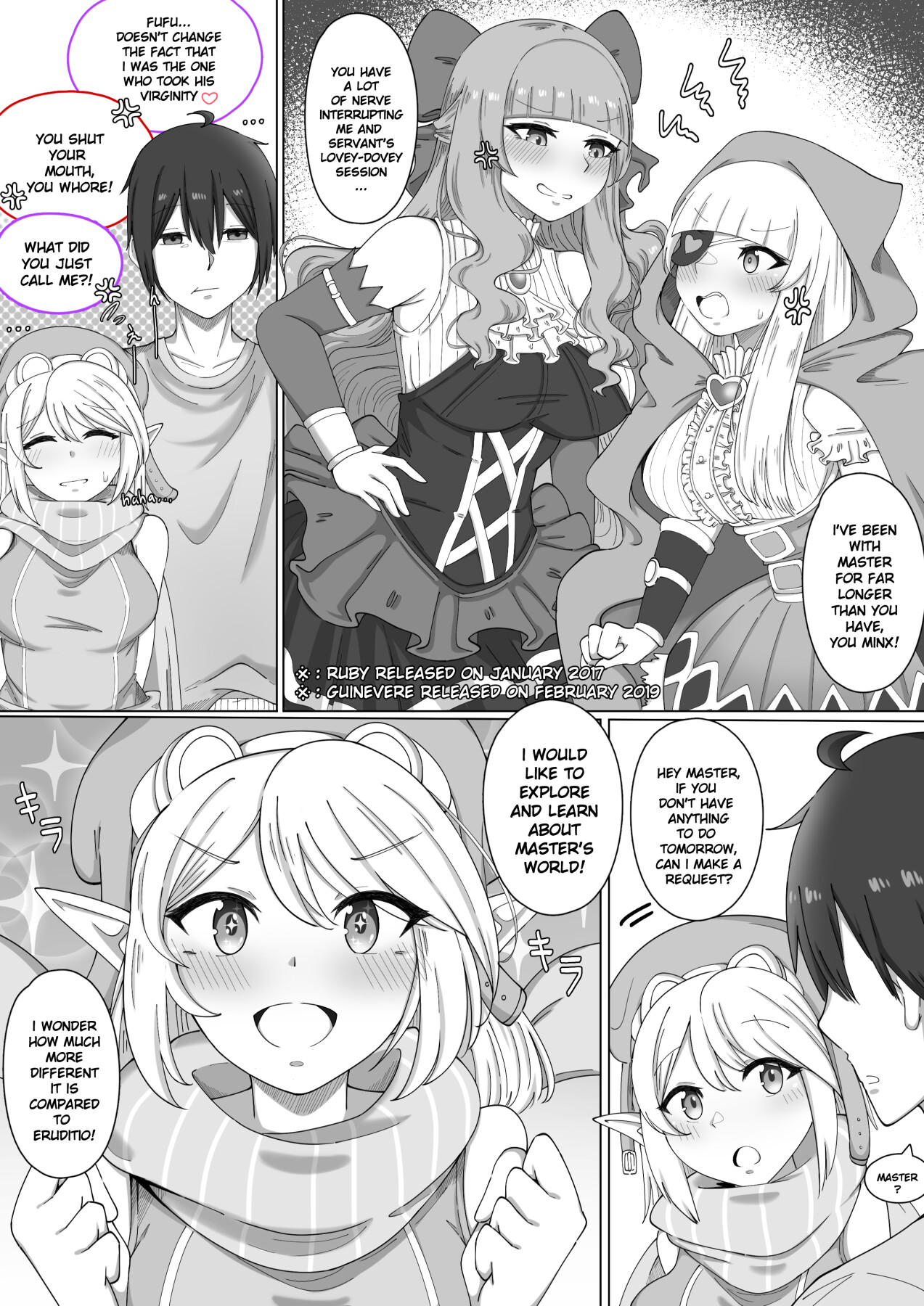 Hentai Manga Comic-Affinity : Lolita - The Steel Elf's Day Off-Read-3